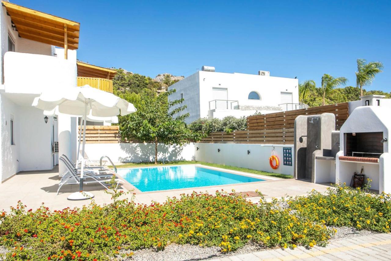 Rhodian Dunes Villas With Private Pool Kiotari Exterior foto