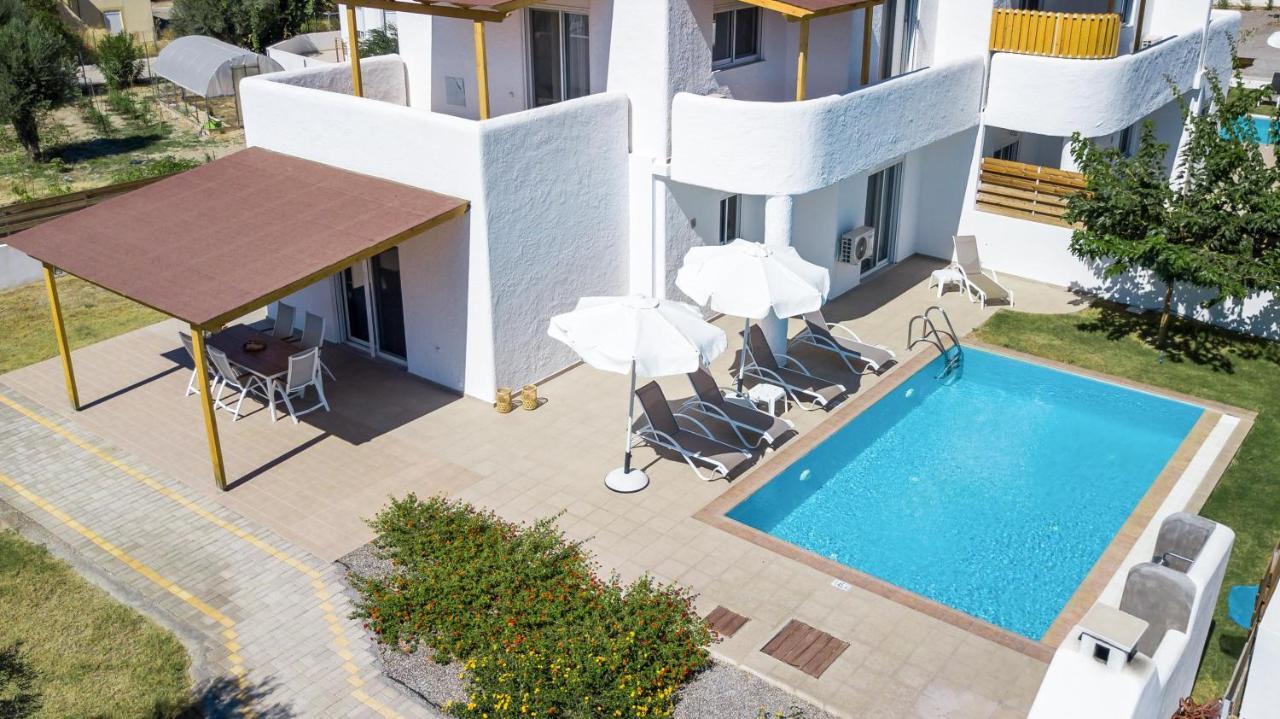 Rhodian Dunes Villas With Private Pool Kiotari Exterior foto
