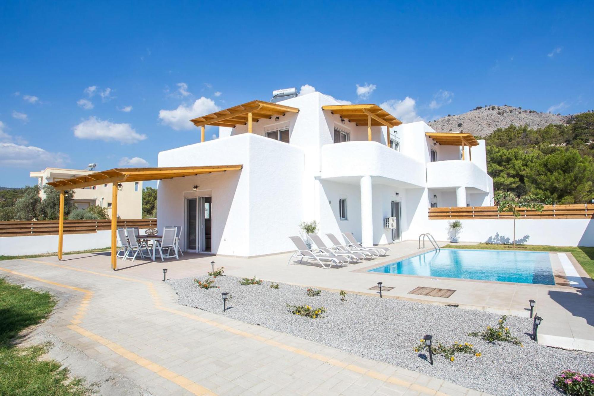 Rhodian Dunes Villas With Private Pool Kiotari Exterior foto
