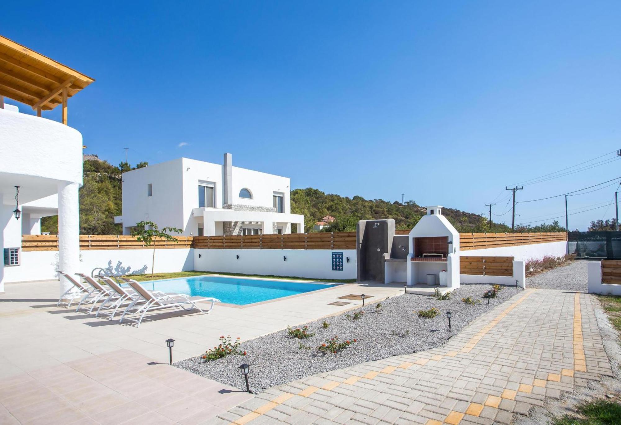 Rhodian Dunes Villas With Private Pool Kiotari Exterior foto